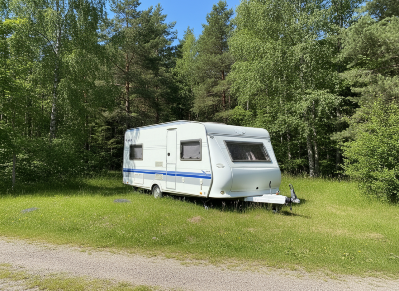 Wohnwagen - Hillerstorp, Schweden