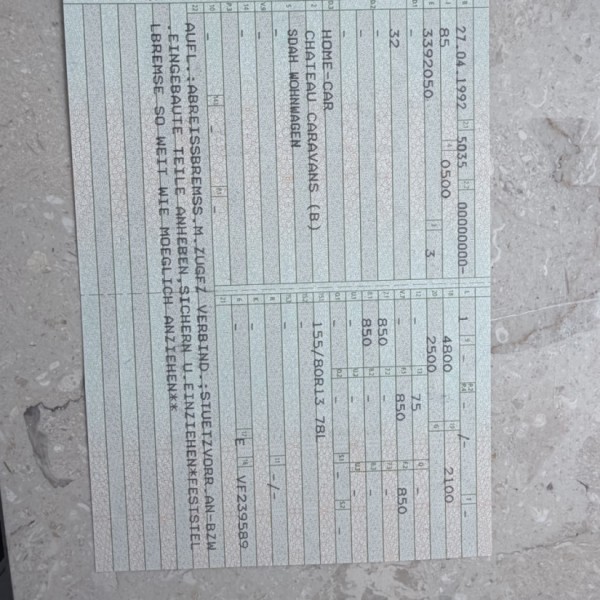 Wohnwagen - Bokholt-Hanredder, Deutschland