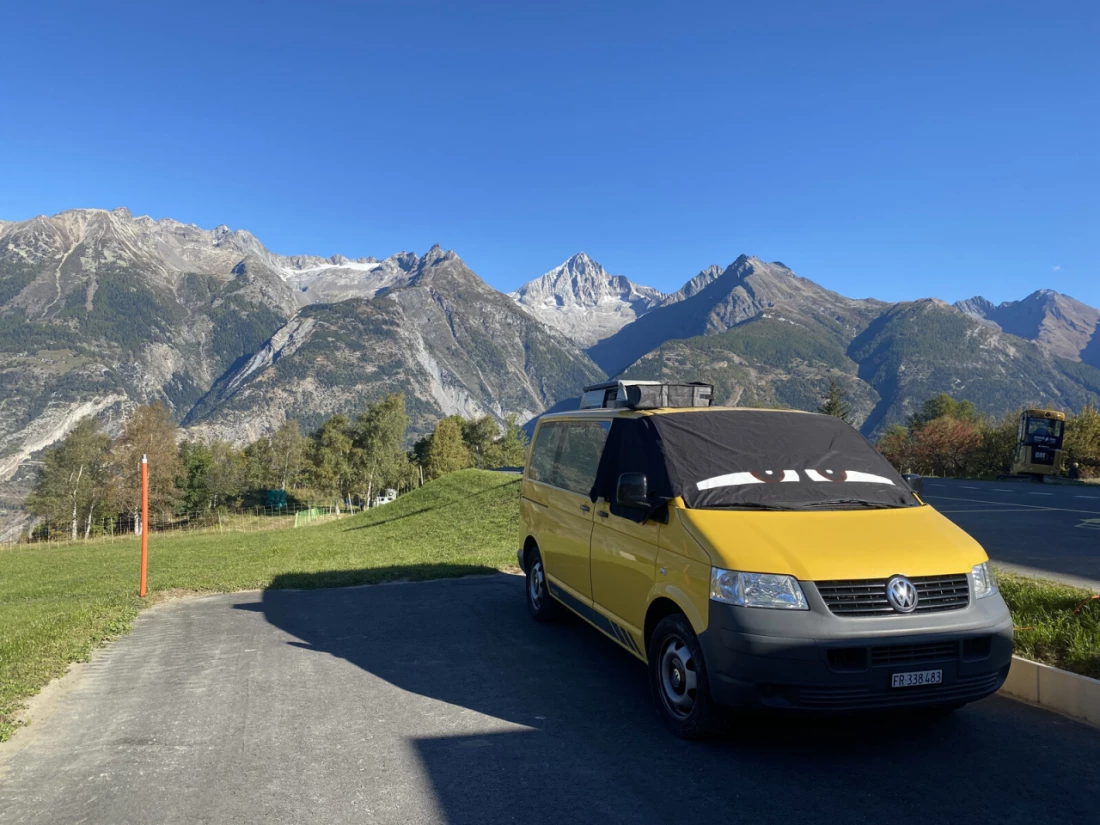 VW T5 Campervan - La Roche, Switzerland