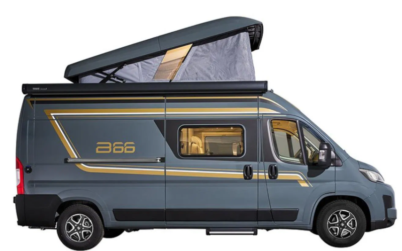 Fiat Ducato Lava / Alusta 150 Multijet 2.3 D > 1.5.2026 >Burstner Campeo B66 nostokatto vm. 2026 Campervan - Helsinki, Finland