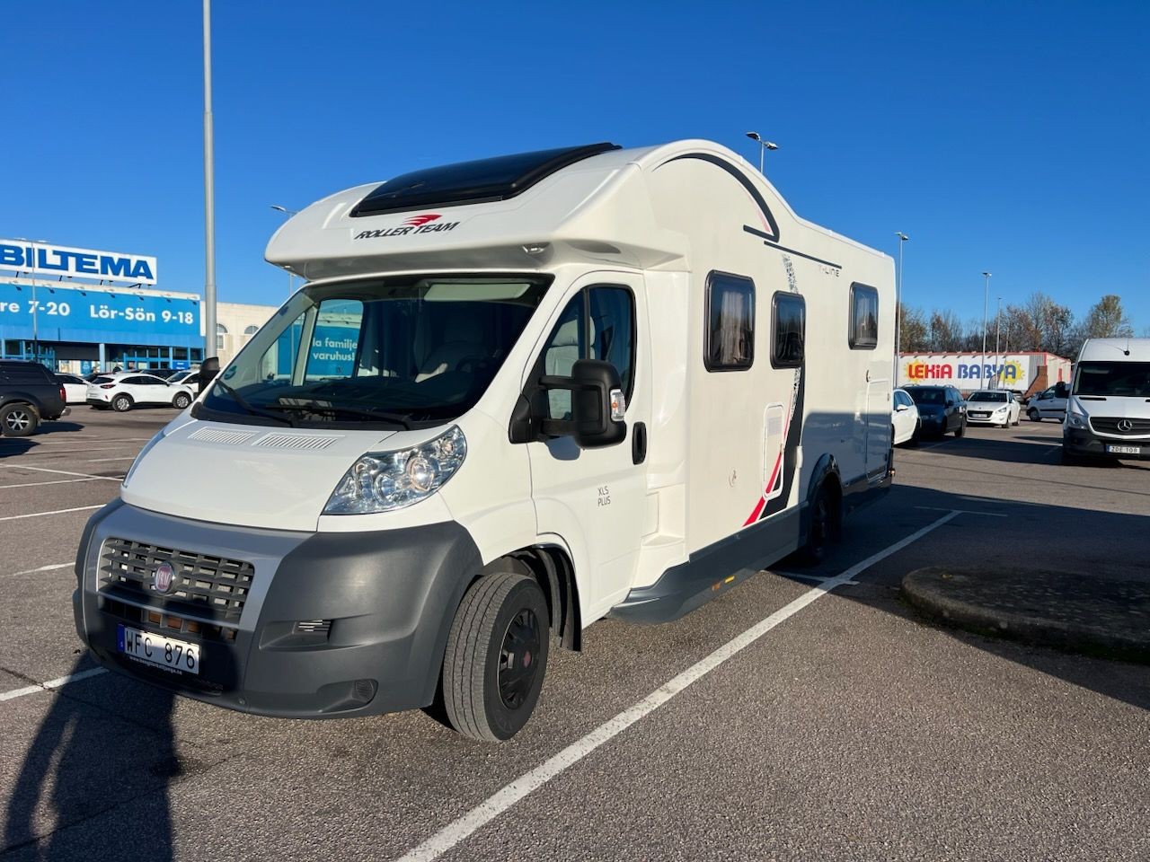 Miete Fiat T-Line XL S Wohnmobil in Huskvarna ab CHF 154 / Nacht – MyCamper