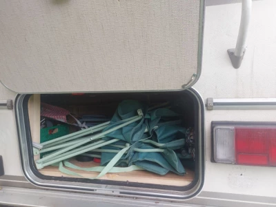 Fiat Hymer Camping-car - Porsel, Suisse