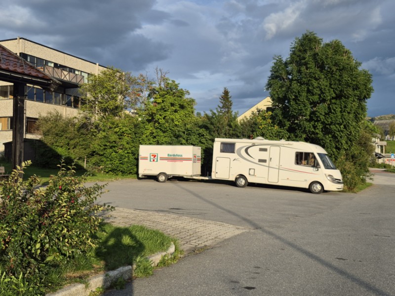 Camping-car - Bardufoss, Norvège