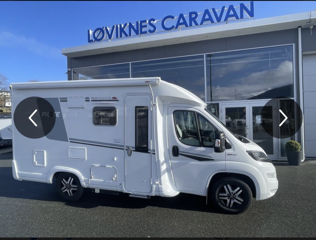 Pilote 600P Matkailuauto - Nærbø, Norja