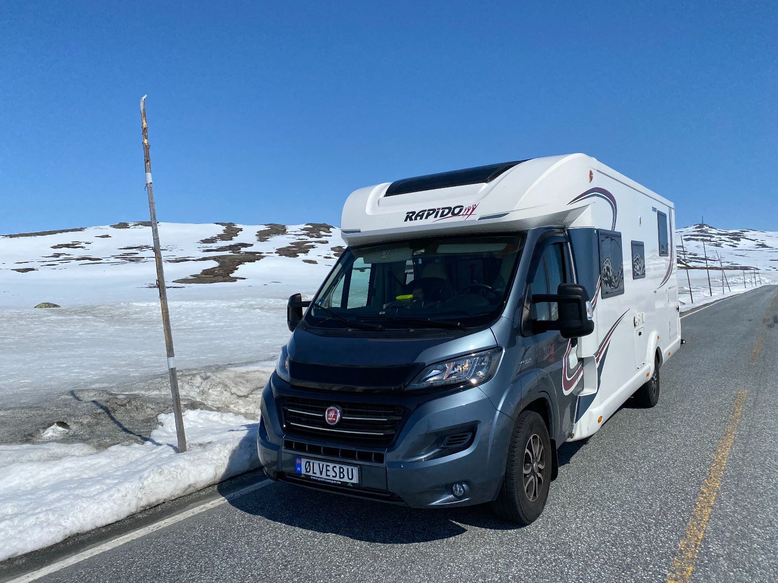 Rent motorhome in Ølve with 5 sleeping spots MyCamper