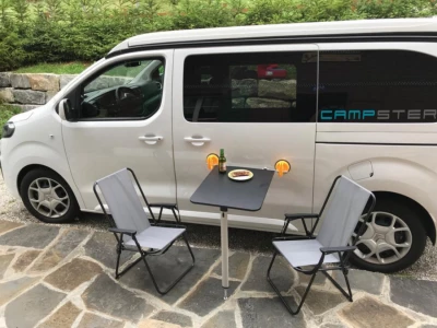 Rent campervan in St. Gallen with 2 sleeping spots from 917 EUR