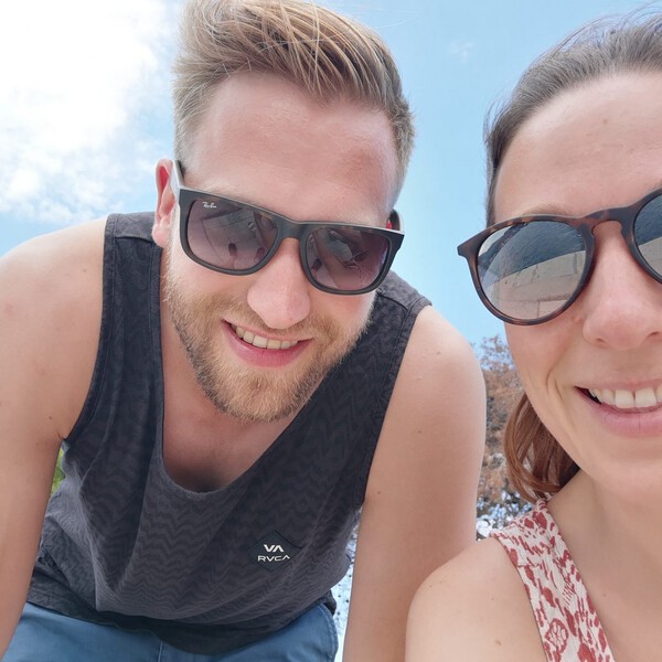 Foto von Peter und Usha